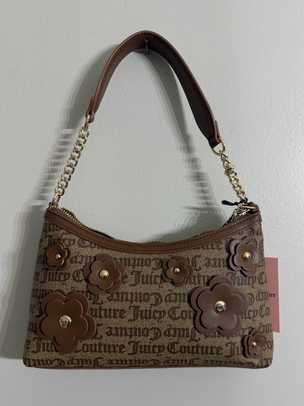 Juicy Couture Gothic Monogram Shoulder Bag